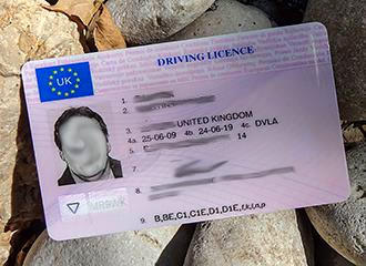 European driving licence UK