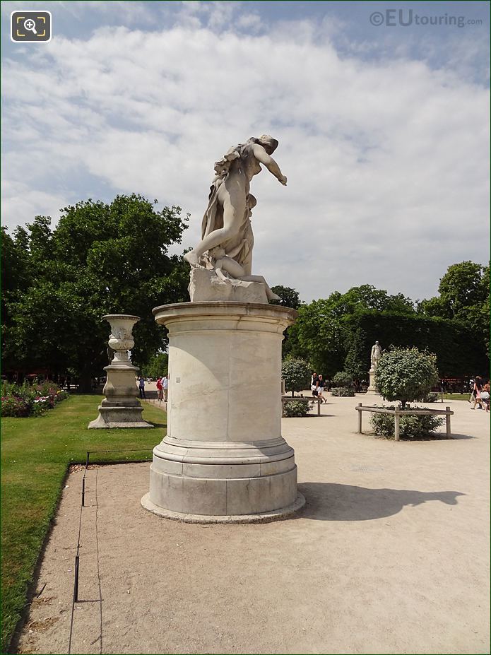 Central Alley, Tuileries Gardens, Paris, looking NW