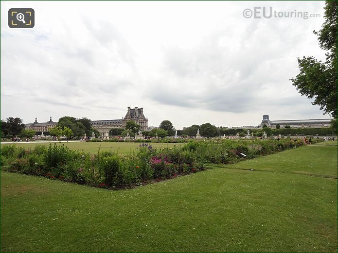 Carre de Fer Nord, Jardin des Tuileries looking SE