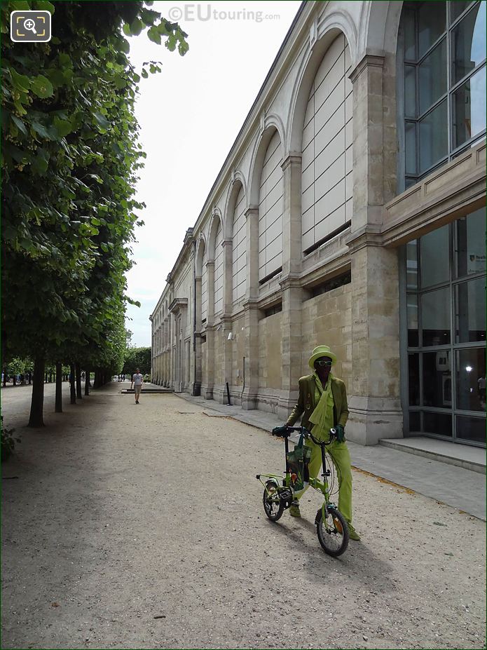 North facade of Musee Jeu de Paume looking SE