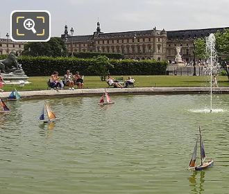 Model sailing boats NE pond