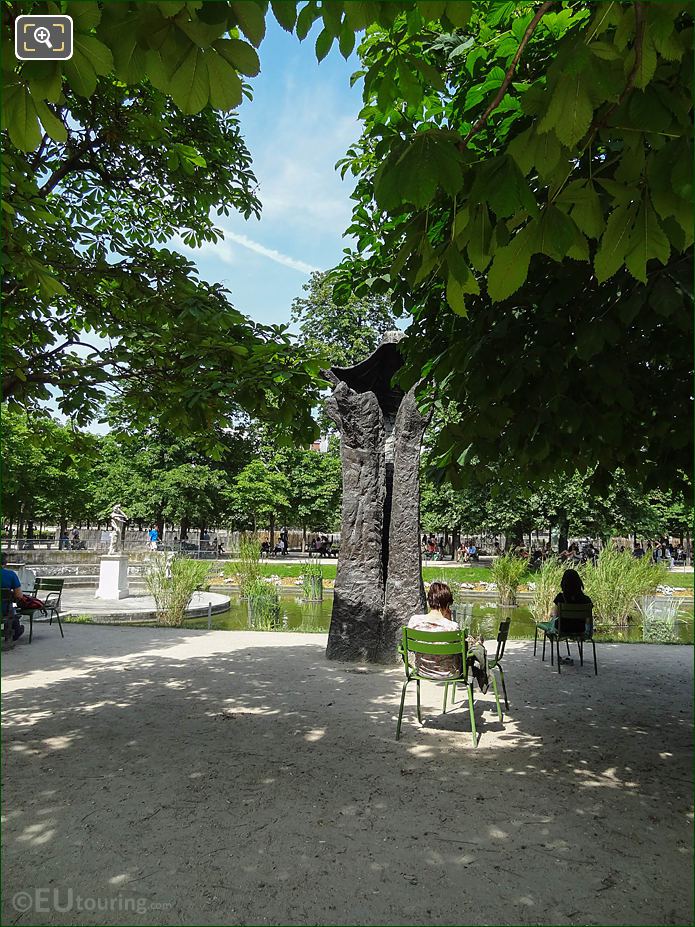 Grand Couvert, Jardin des Tuileries looking NNE