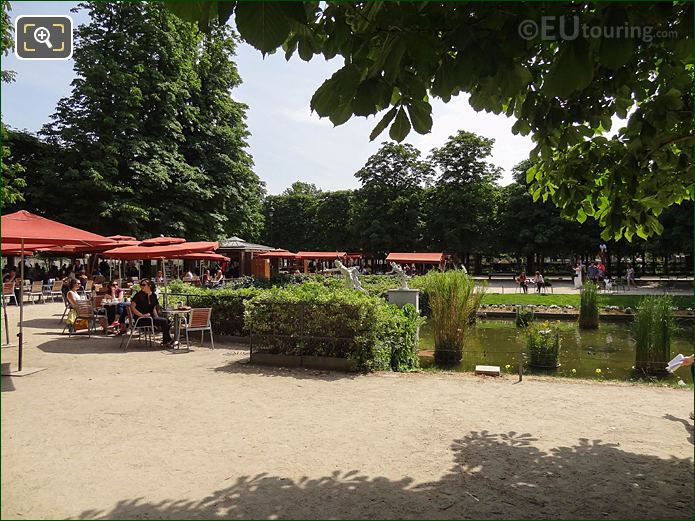 South Exedra pond, Tuileries Gardens Looking SE