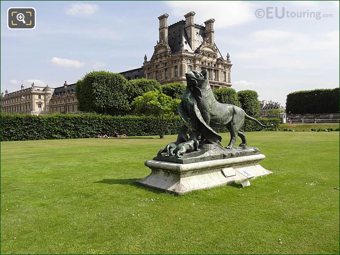 Grand Reserve Sud Jardin des Tuileries looking SE