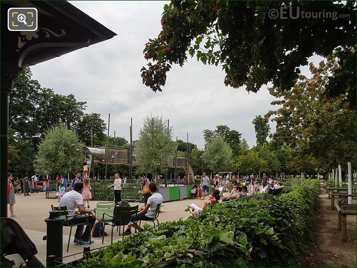 Childrens Playground Grand Couvert area Jardin des Tuileries