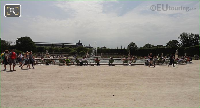 Grand Bassin Rond Grand Carre area Jardin des Tuileries