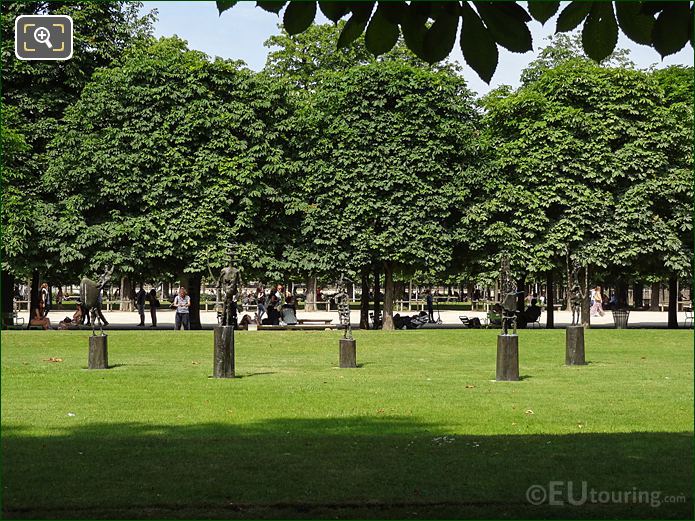 Grande Salle Verte Sud, Jardin des Tuileries, looking NE