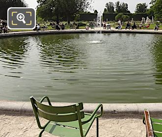 NW view over Vivier Sud Jardin des Tuileries