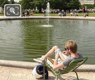 Vivier Sud water feature Grand Carre Jardin des Tuileries