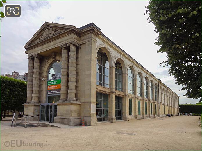 Musee Jeu de Paume at Jardin des Tuileries