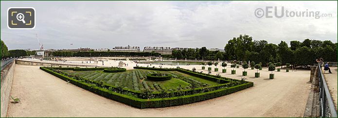 Panoramic photo of Octagonal Basin