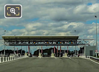 French road toll booths