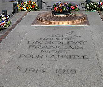 Arc de Triomphe Unknown Soldier