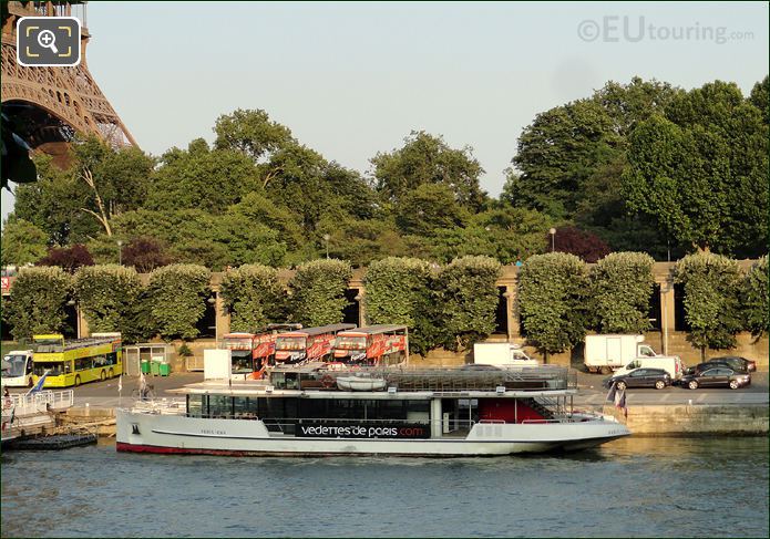 Vedettes de Paris boat Paris Iena