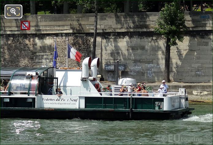 Vedettes du Pont Neuf Paris boat trip