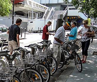 Paris Velib cycle hire