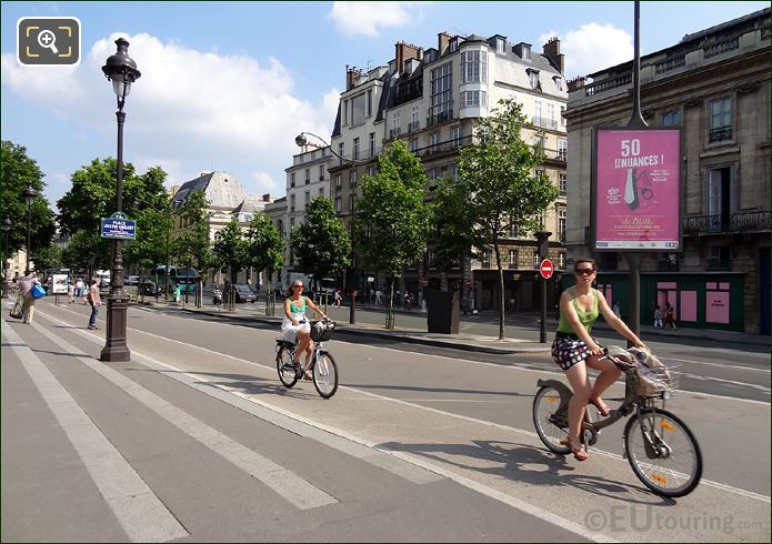 Velib Bikes at Place Justin Godart