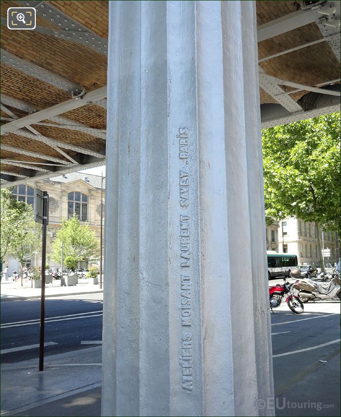 Viaduc d'Austerlitz support column