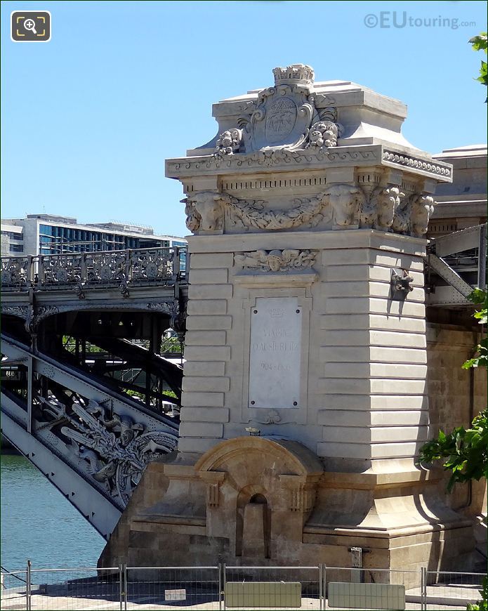 Viaduc d'Austerlitz stone abutment