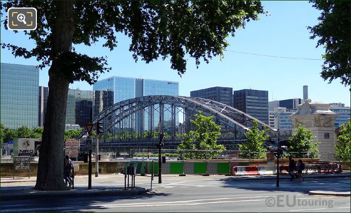 Viaduc d'Austerlitz with high rise buildings