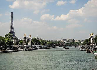 River Seine Pont Alexandre III