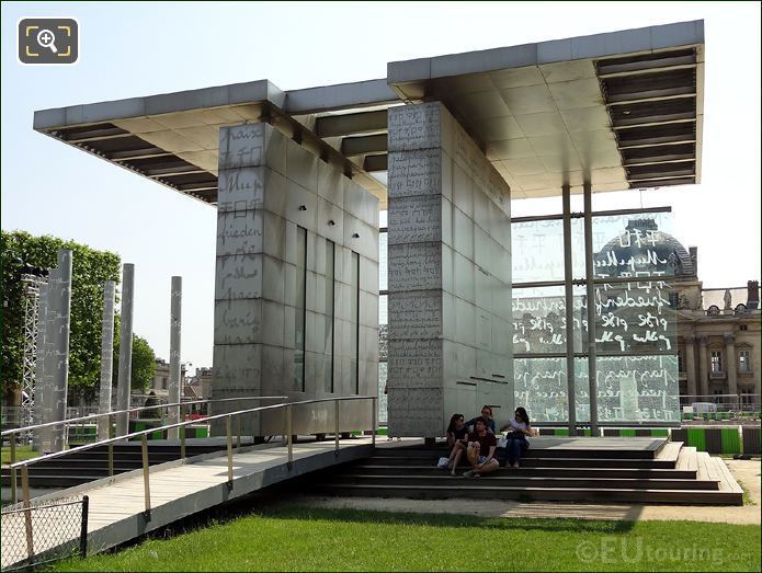 Wall For Peace and its bridge